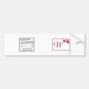 Lila Orchid Hochzeitswasser-Flaschenetikett Autoaufkleber