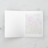 Lila Orchid Karte (Innenseite)