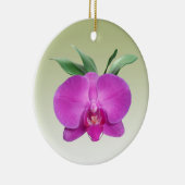 Lila Orchid Keramik Ornament (Rechts)