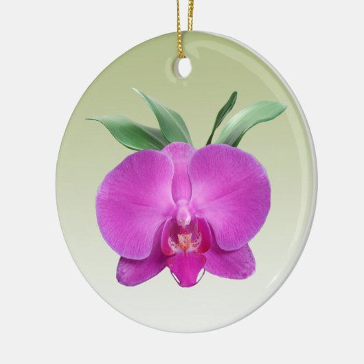 Lila Orchid Keramik Ornament (Links)