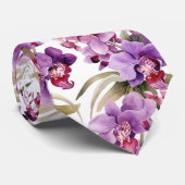 Lila Orchid Krawatte (Gerollt)