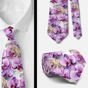 Lila Orchid Krawatte