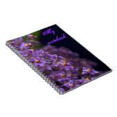 Lila Orchid-Notebook Notizblock (Rechte Seite)