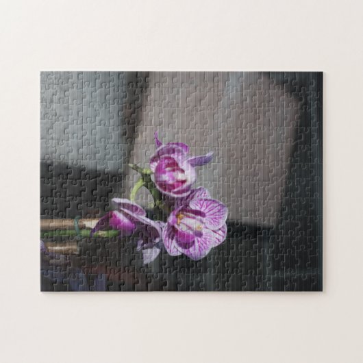 Lila Orchid Puzzle (Horizontal)