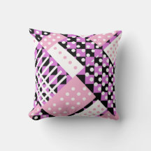 Lila, orchid rosa Punkte