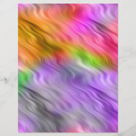 Lila Orchid Wavy Textur
