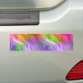 Lila Orchid Wavy Textur Autoaufkleber (Auf Auto)