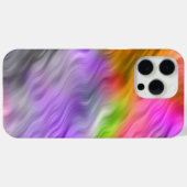 Lila Orchid Wavy Textur Case-Mate iPhone Hülle (Rückseite (Horizontal))