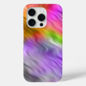 Lila Orchid Wavy Textur Case-Mate iPhone Hülle (Rückseite)