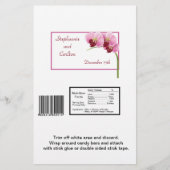 Lila Orchid Wedding Large Candy Wrapper (Vorderseite)