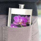 Lila Orchidee Flachmann (Beispiel)