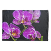 Lila Orchidee Kissenbezug (Rückseite)
