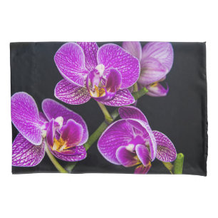 Lila Orchidee Kissenbezug