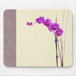 Lila Orchidee Mousepad