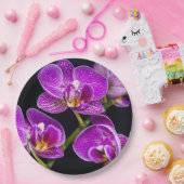 Lila Orchidee Pappteller (Party)