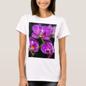 Lila Orchidee T-Shirt (Vorderseite)