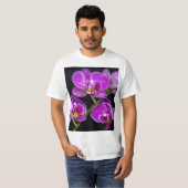 Lila Orchidee T-Shirt (Vorne ganz)