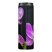 Lila Orchidee Thermosbecher (Rückseite)