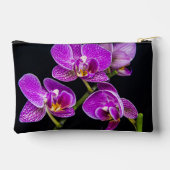 Lila Orchidee Zubehörtasche (Rückseite)