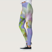 Lila Orchideen Leggings (Links)