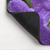 Lila Orchideen-Mausunterlage Mousepad (Ecke)
