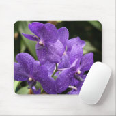 Lila Orchideen-Mausunterlage Mousepad (Mit Mouse)