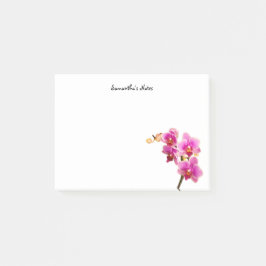 Lila Orchideen-Post-it-Notizen Post-it Klebezettel