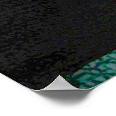 Lila Orchideen Poster (Ecke)