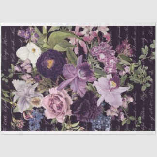 Lila Orchideen Seidenpapier