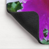 lila Orchideenblüte Mousepad (Ecke)