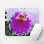 lila Orchideenblüte Mousepad (Mit Mouse)