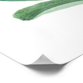 lila Orchideenfarbe Poster (Ecke)