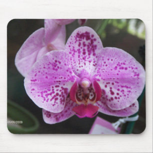 Lila OrchideenMausunterlage Mousepad