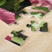 Lila Orchideenpuzzlespiel Puzzle (Seite)