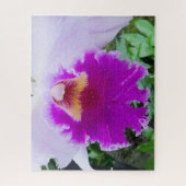 lila Orchideenschließung Puzzle (Vertikal)