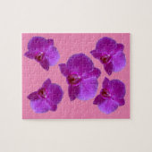LILA ORCHIDS JIGSAW PUZZLE (Horizontal)