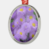 Lila Ornament Aus Metall (Links)