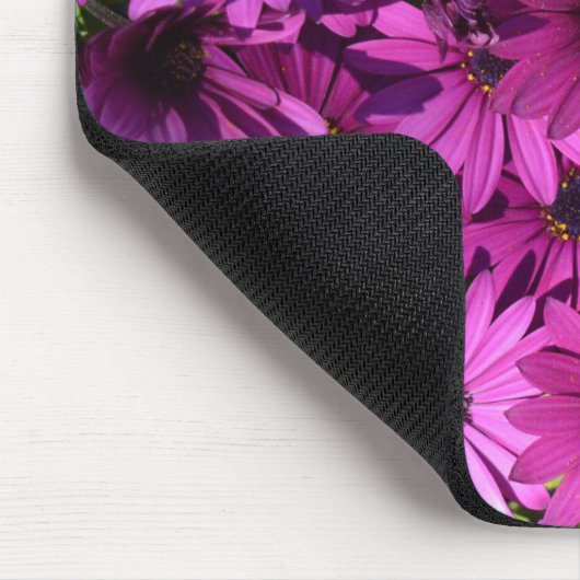 Lila Osteospermum-Blume Mousepad (Ecke)