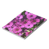 Lila Osteospermum-Blume Notizblock (Rotiert)