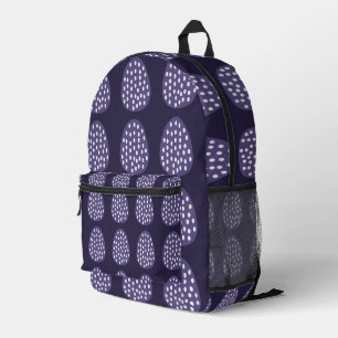 Lila Ostereier Bedruckter Rucksack