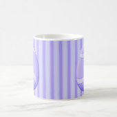 Lila Ostereier-Farbtopf Kaffeetasse (Mittel)