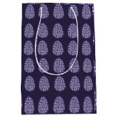 Lila Ostereier Mittlere Geschenktüte (Vorderseite)