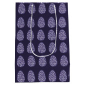 Lila Ostereier Mittlere Geschenktüte (Rückseite)