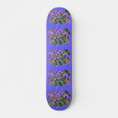 lila Osterskateboard Skateboard (Vorne)