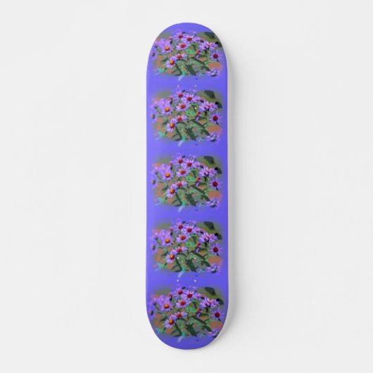 lila Osterskateboard Skateboard (Vorne)