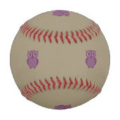 Lila Owl Baseball (Vorderseite)
