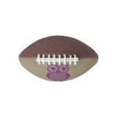 Lila Owl Mini Football (Vorderseite)