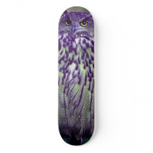 Lila Owl Skateboard Deck