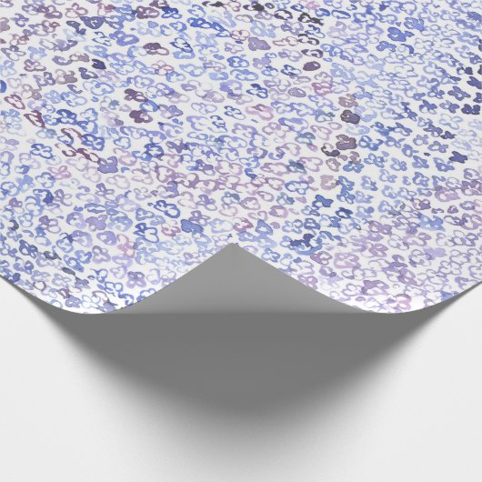 Lila Packpapier (Ecke)