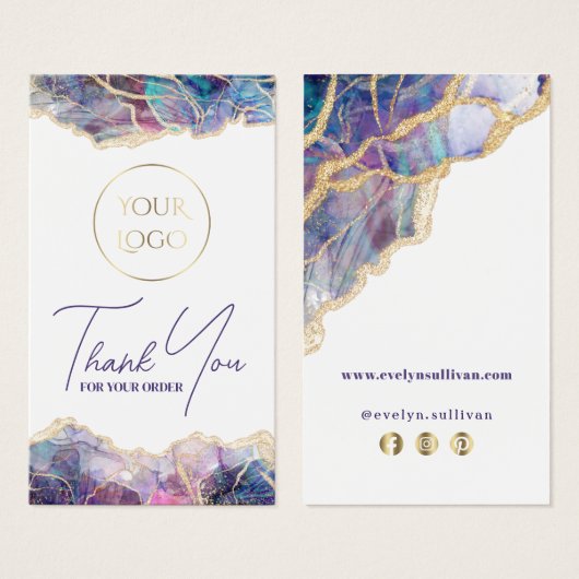 Lila Packungsbeilage (Vorne & Hinten)